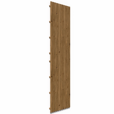 Panneau acoustique extérieur en ThermoWood pin – Design Panel 240 cm