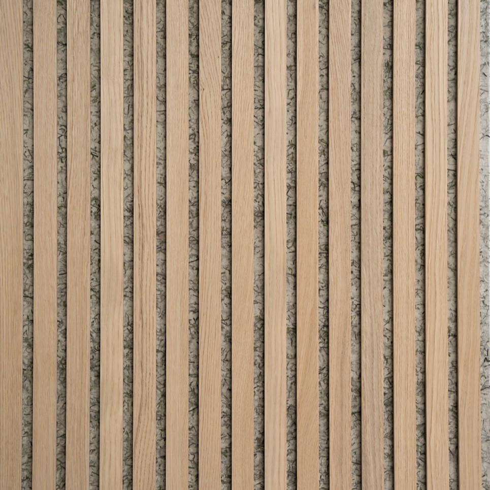 Panneau acoustique Green Option - Chêne sur MDF marron 60 x 240 cm