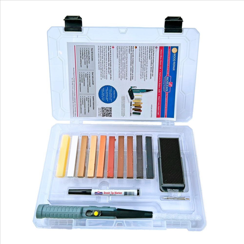 Mohawk Kit de Base Cire Dure – 10 pcs. de cire + outils inclus