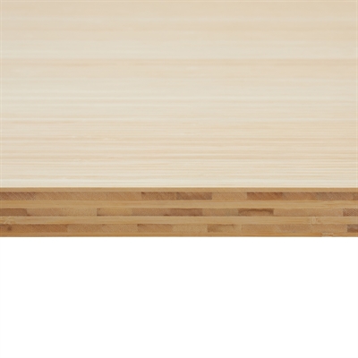 30 mm plan de travail massif en bambou naturel sur mesure
