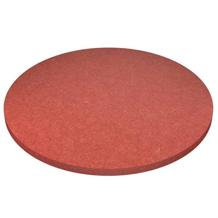 MDF Valchromat Rouge ronde